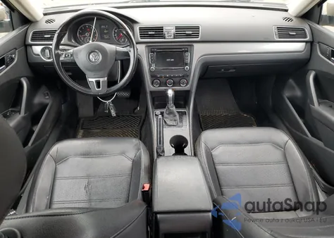 2015 Volkswagen Passat S из США, поврежденный, VIN 1VWAT7A35FC110544